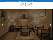 Tablet Screenshot of oakridgedentalcenter.com